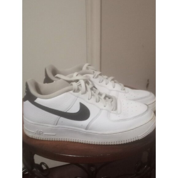 Nike Shoes - Kid's Size 7y / Women's Size 8.5 Nike Air Force 1 (GS) White Black CT3839-100